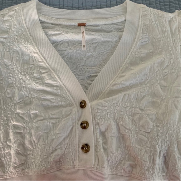 Free People White Sweater - Picture 3 of 8